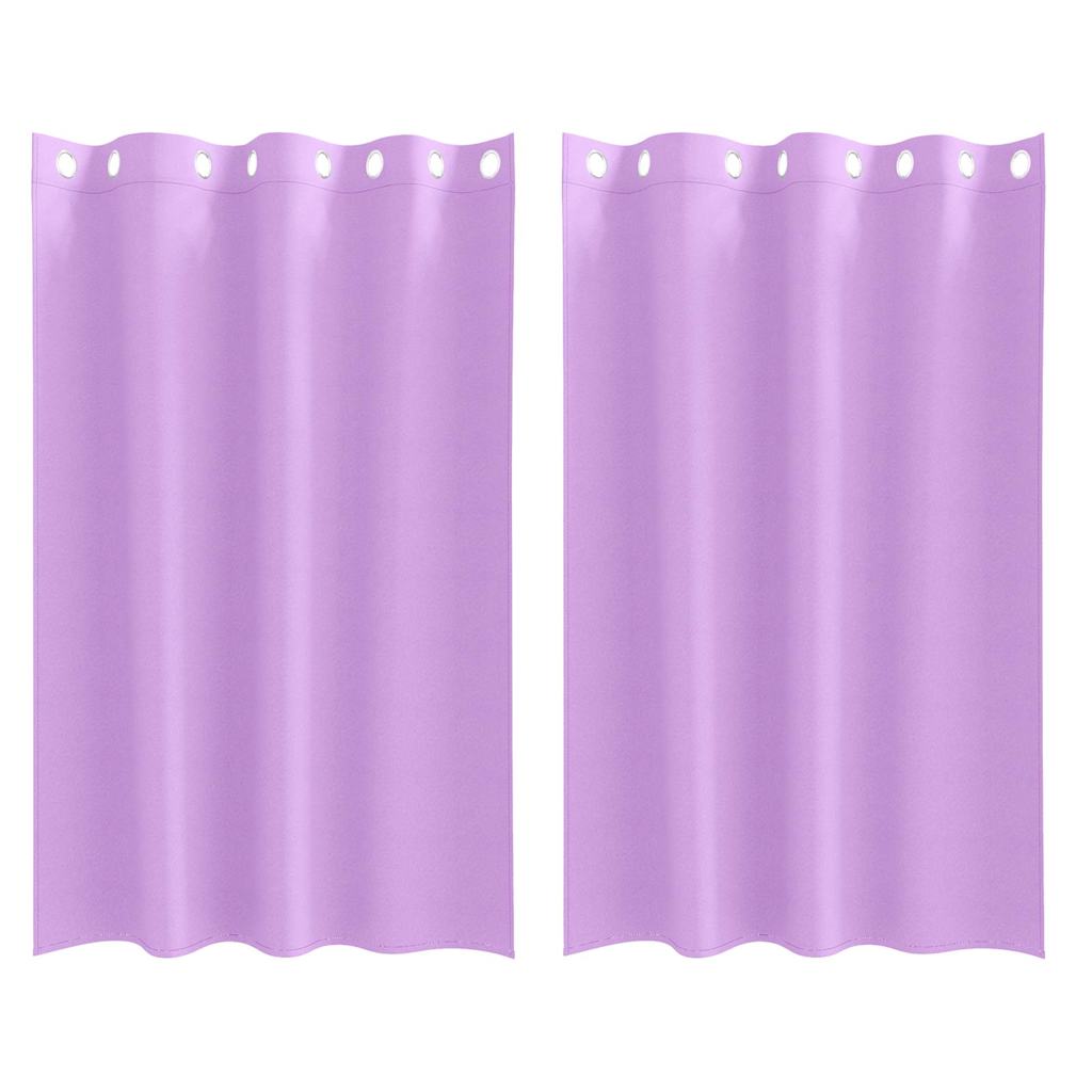 Blackout Curtains with Curtains Purple Polyester