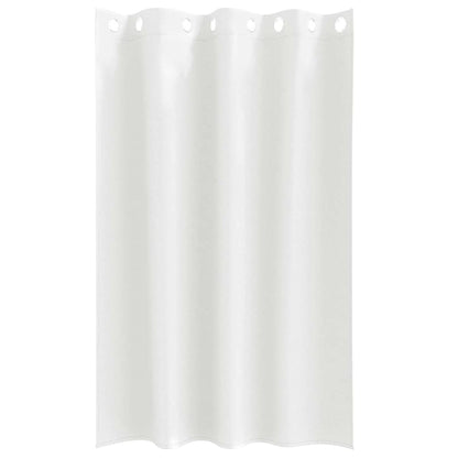 Blackout Curtains with Curtains Pure White Polyester