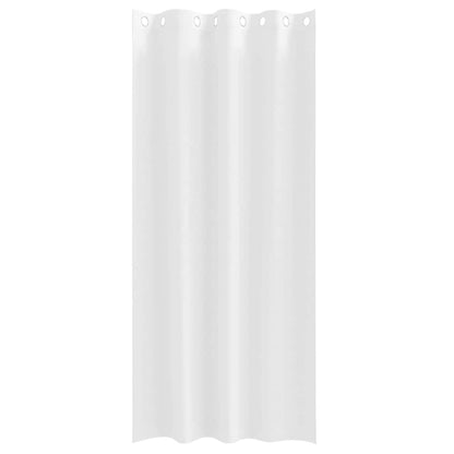 Blackout Curtains with Curtains Pure White Polyester