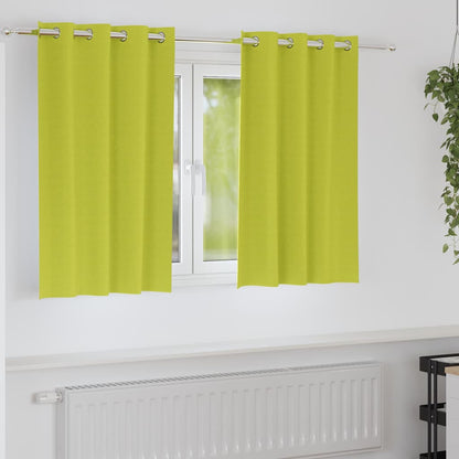 Blackout Curtains with Curtains Green Polyester