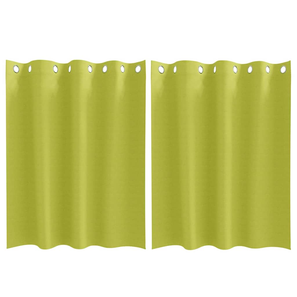 Blackout Curtains with Curtains Green Polyester