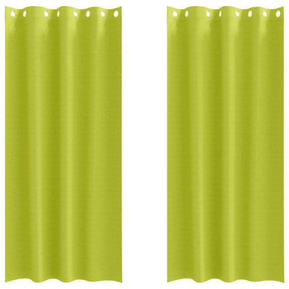 Blackout Curtains with Curtains Green Polyester