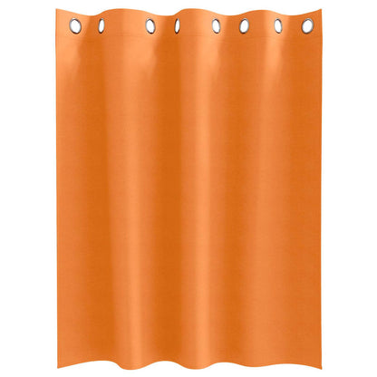Blackout Curtains with Curtains Bright Orange Polyester