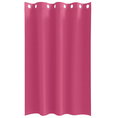 Blackout Curtains with Curtains Bright Pink Polyester