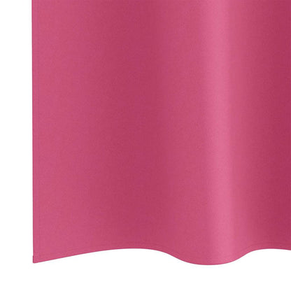 Blackout Curtains with Curtains Bright Pink Polyester