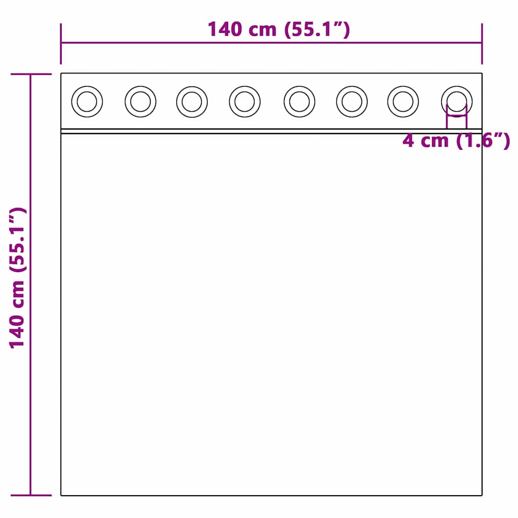 Blackout Curtains with Curtains Baby Pink Polyester