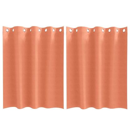 Blackout Curtains with Curtains Terracotta Polyester