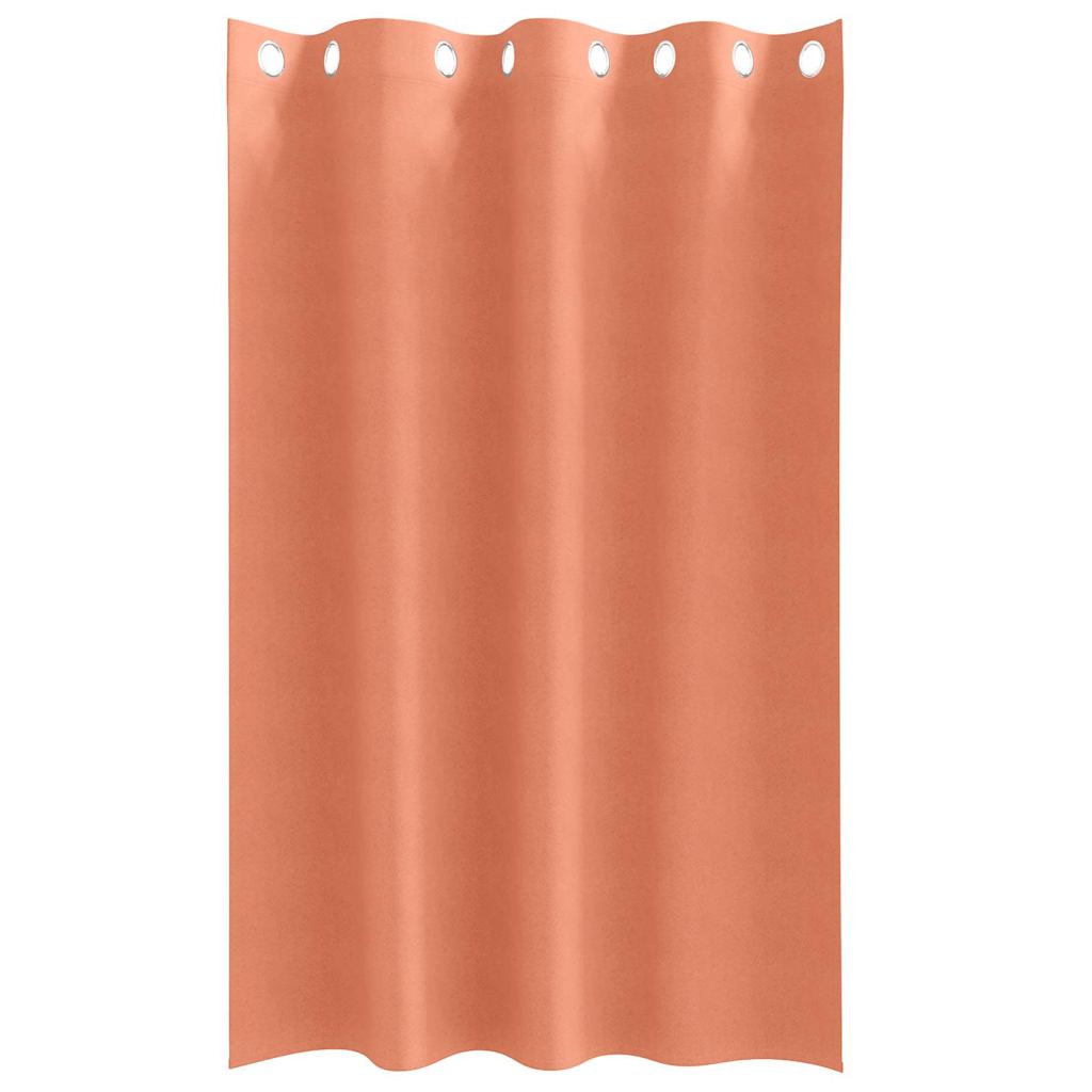 Blackout Curtains with Curtains Terracotta Polyester