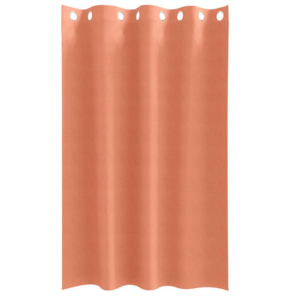 Blackout Curtains with Curtains Terracotta Polyester