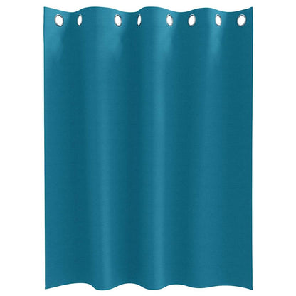 Blackout Curtains with Curtains Turquoise Polyester