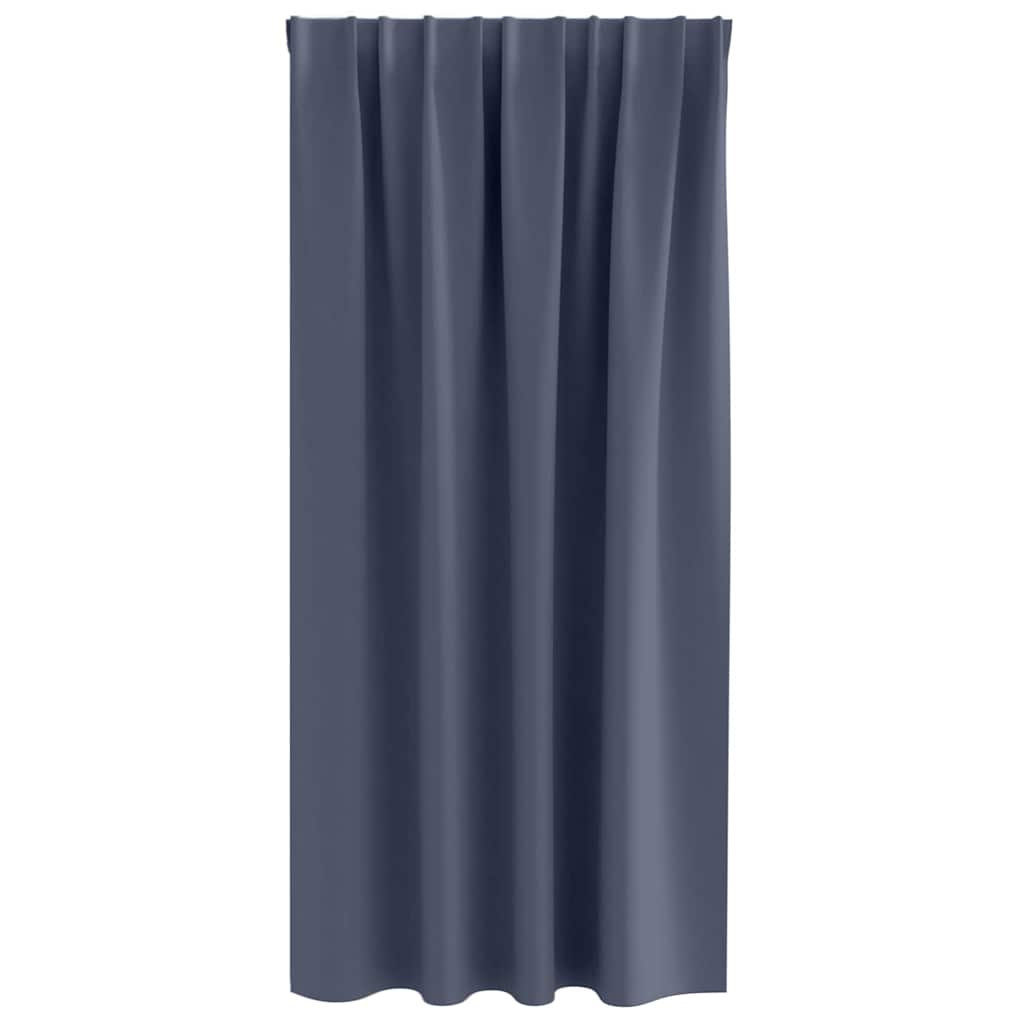 Blackout Curtains with Curtains Anthracite Polyester
