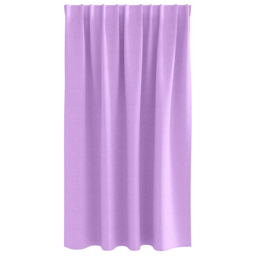 Blackout Curtains with Curtains Purple Polyester