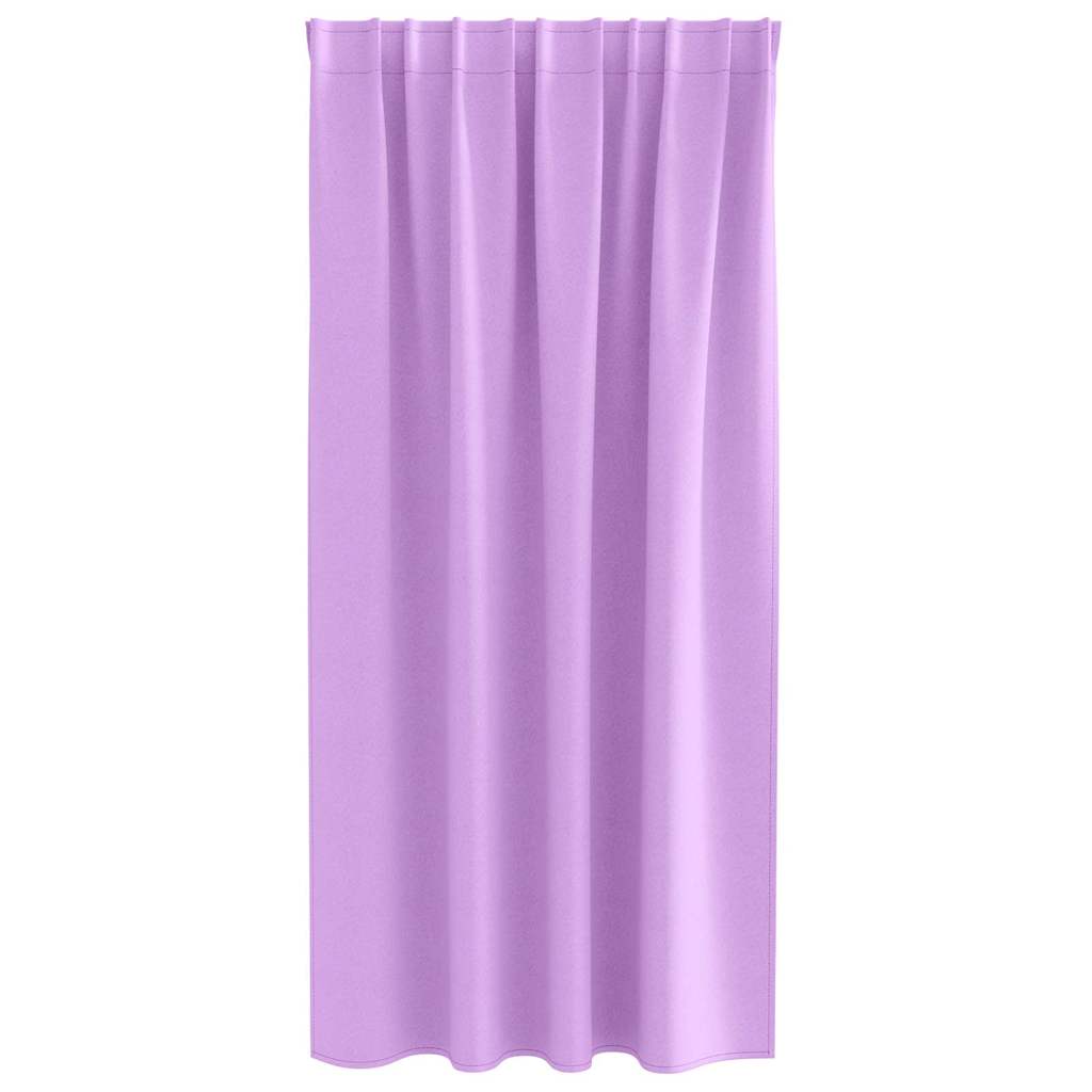 Blackout Curtains with Curtains Purple Polyester