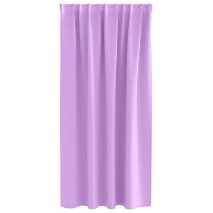 Blackout Curtains with Curtains Purple Polyester