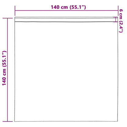 Blackout Curtains with Curtains Bright White Polyester