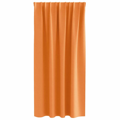 Blackout Curtains with Curtains Orange Polyester