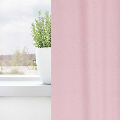 Blackout Curtains with Curtains Baby Pink Polyester