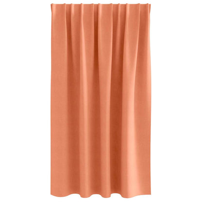 Blackout Curtains with Curtains Terracotta Polyester