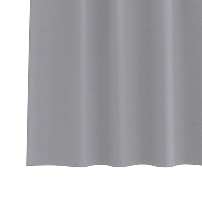 Blackout Curtains with Curtains Light Grey Polyester