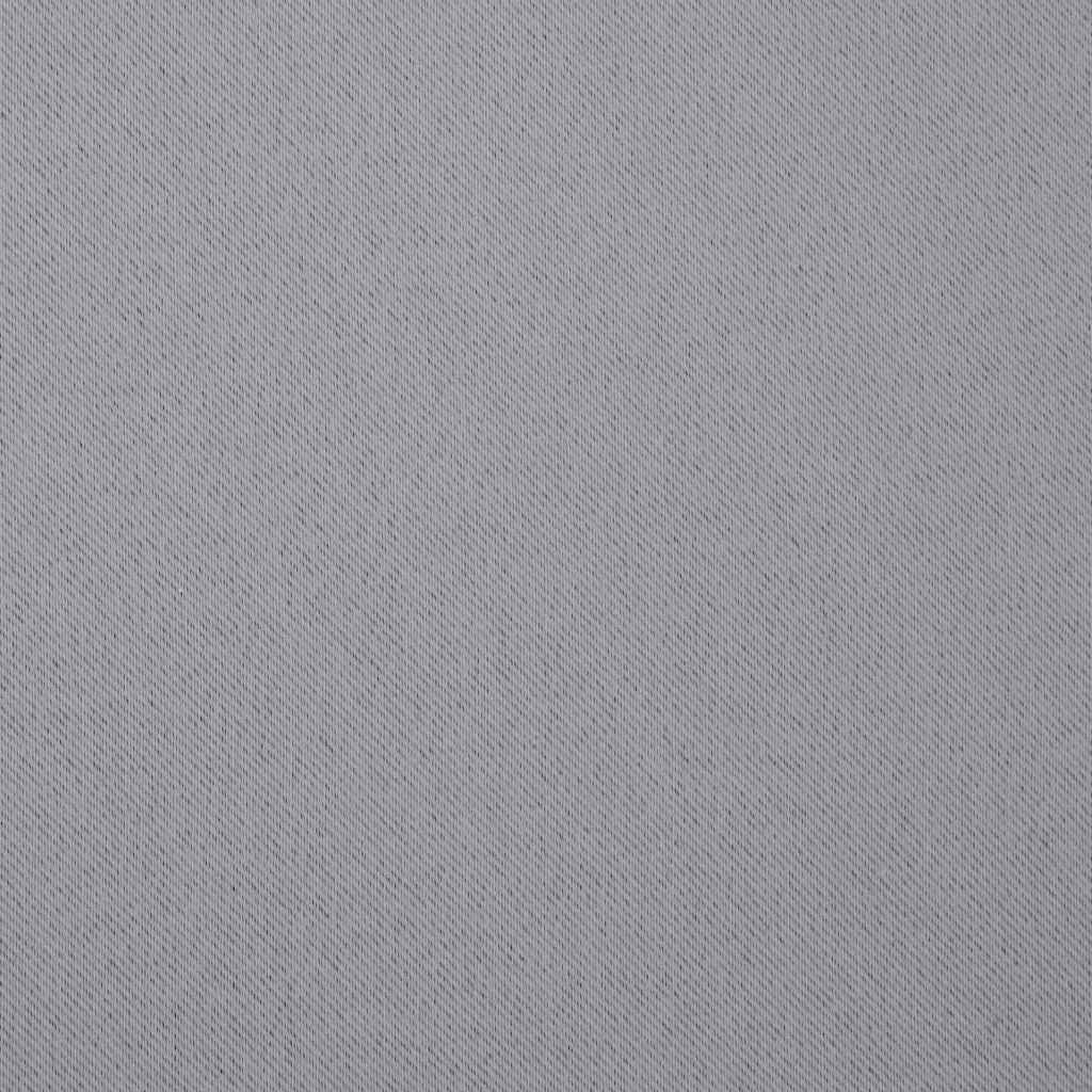 Blackout Curtains with Curtains Light Grey Polyester
