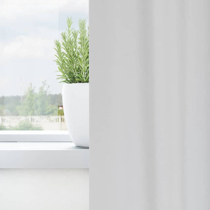 Blackout Curtains with Curtains Light Grey Polyester