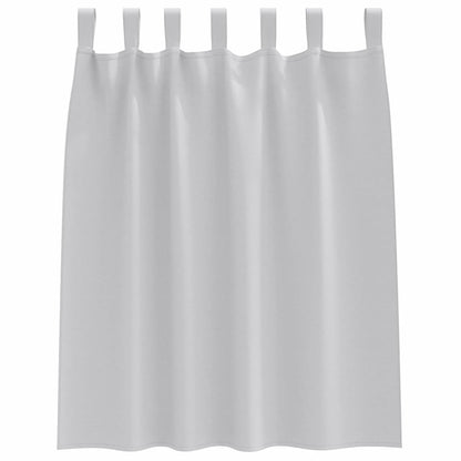 Blackout Curtains with Curtains Light Grey Polyester