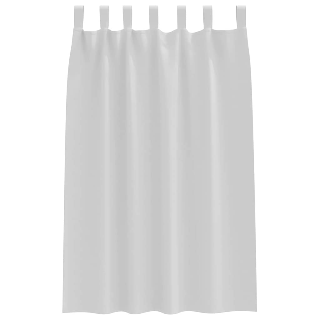 Blackout Curtains with Curtains Pale Grey Polyester