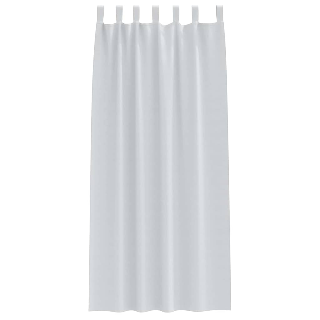 Blackout Curtains with Curtains Pale Grey Polyester