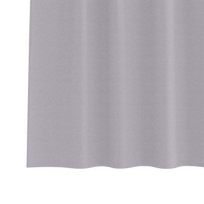 Blackout Curtains with Curtains Metal Grey Polyester