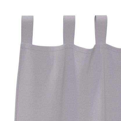 Blackout Curtains with Curtains Metal Grey Polyester