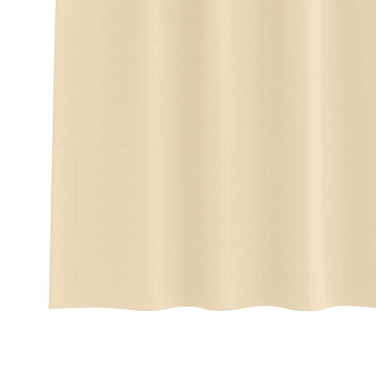 Blackout Curtains with Curtains Cream Polyester
