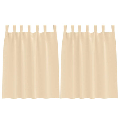 Blackout Curtains with Curtains Cream Polyester