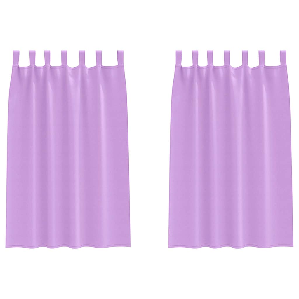 Blackout Curtains with Curtains Purple Polyester