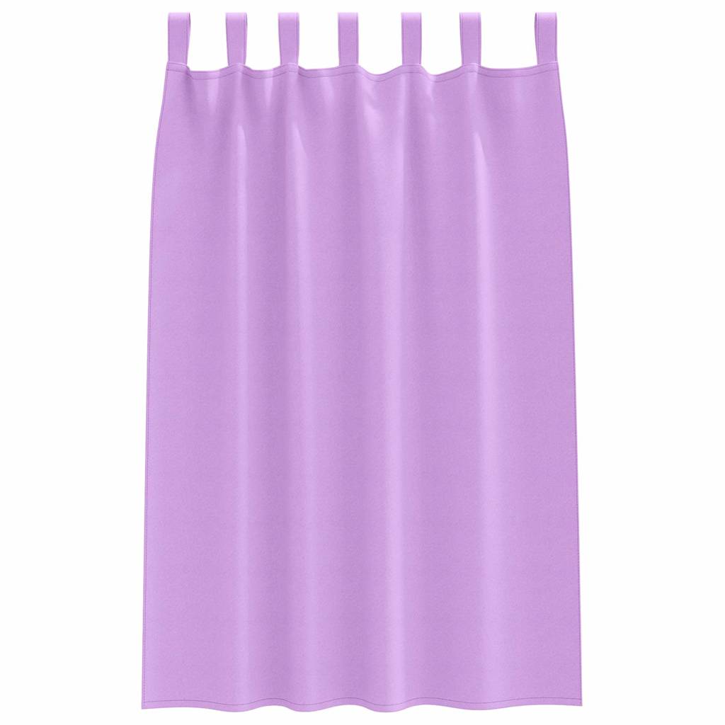 Blackout Curtains with Curtains Purple Polyester