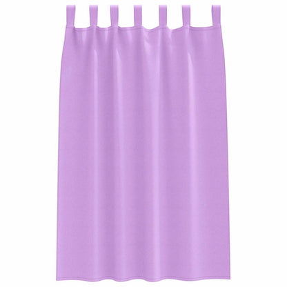 Blackout Curtains with Curtains Purple Polyester