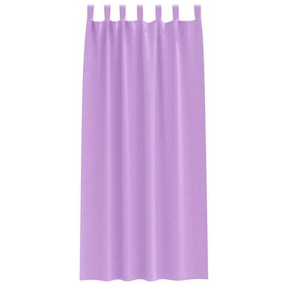 Blackout Curtains with Curtains Purple Polyester