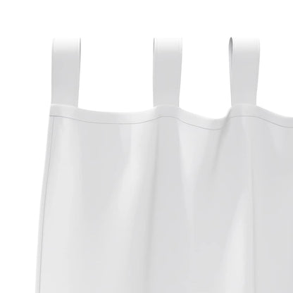 Blackout Curtains with Curtains Pure White Polyester