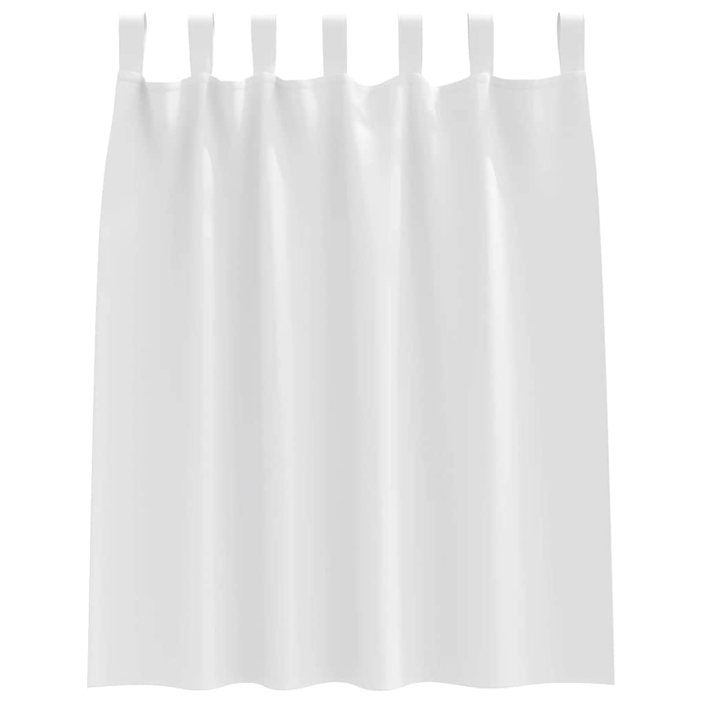 Blackout Curtains with Curtains Pure White Polyester