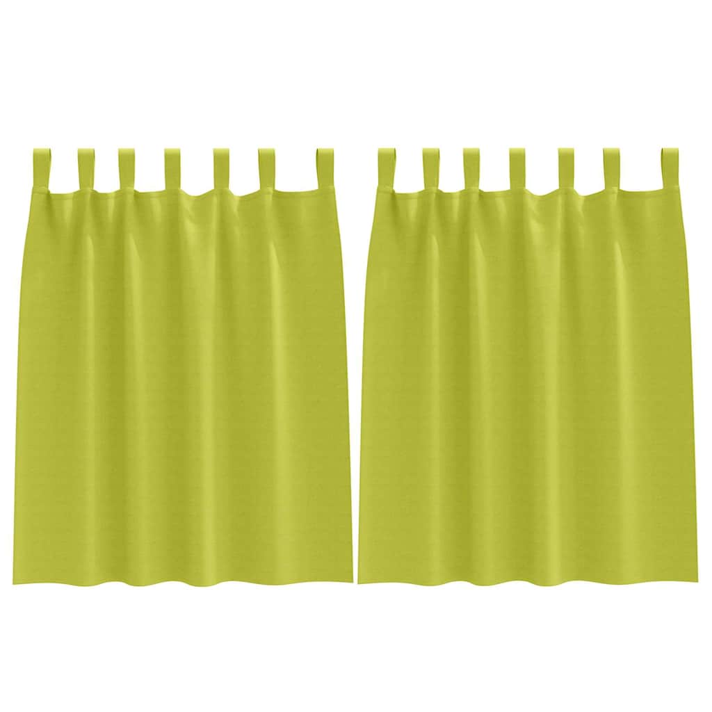 Blackout Curtains with Curtains Green Polyester