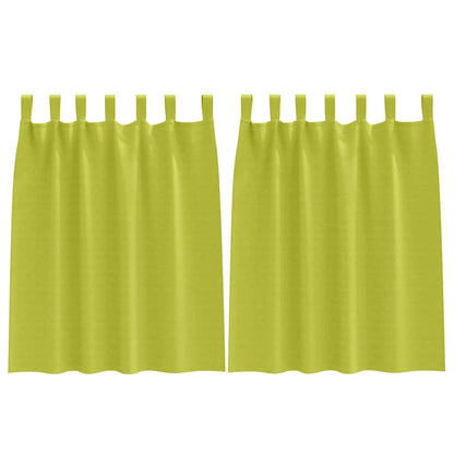 Blackout Curtains with Curtains Green Polyester