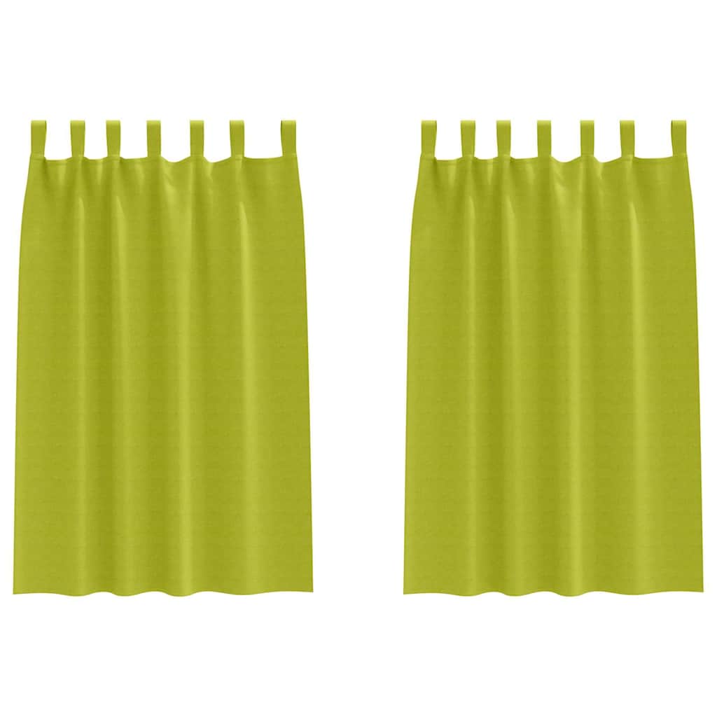 Blackout Curtains with Curtains Green Polyester