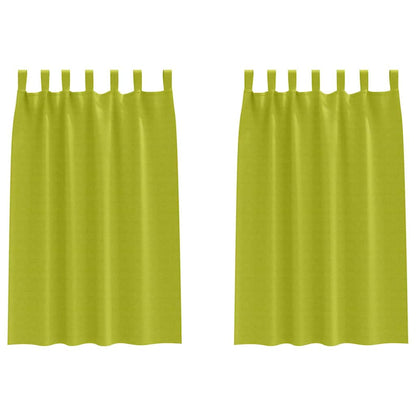 Blackout Curtains with Curtains Green Polyester
