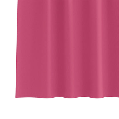 Blackout Curtains with Curtains Bright Pink Polyester