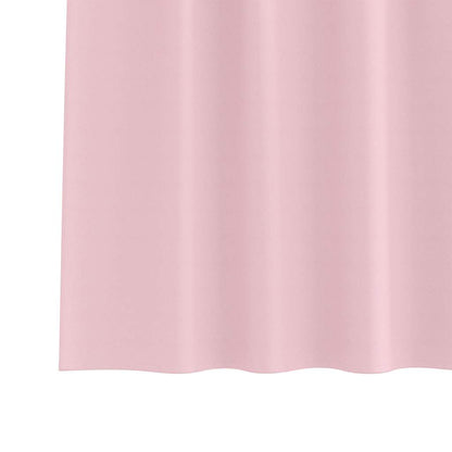 Curtains with Curtains 2 pcs Baby pink Polyester