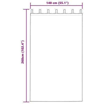 Blackout Curtains with Curtains Baby Pink Polyester