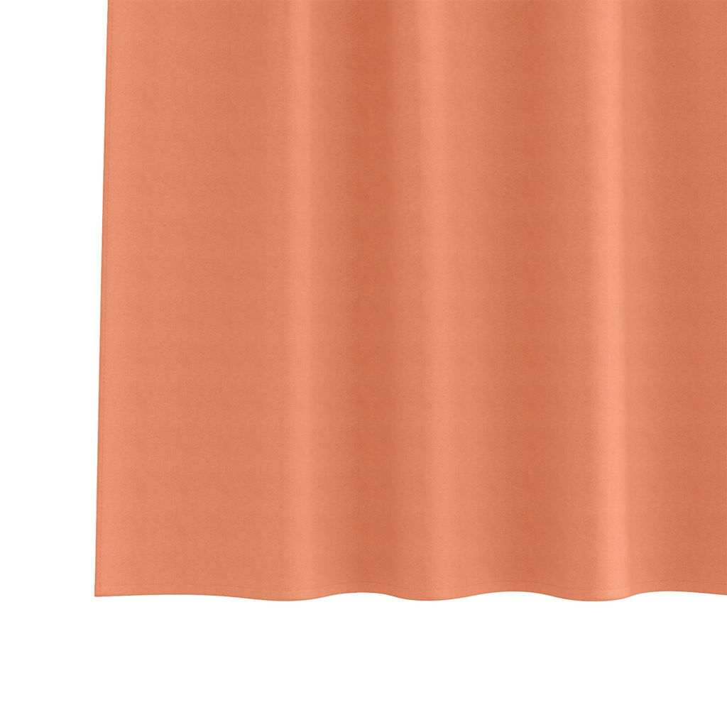 Blackout Curtains with Curtains Terracotta Polyester