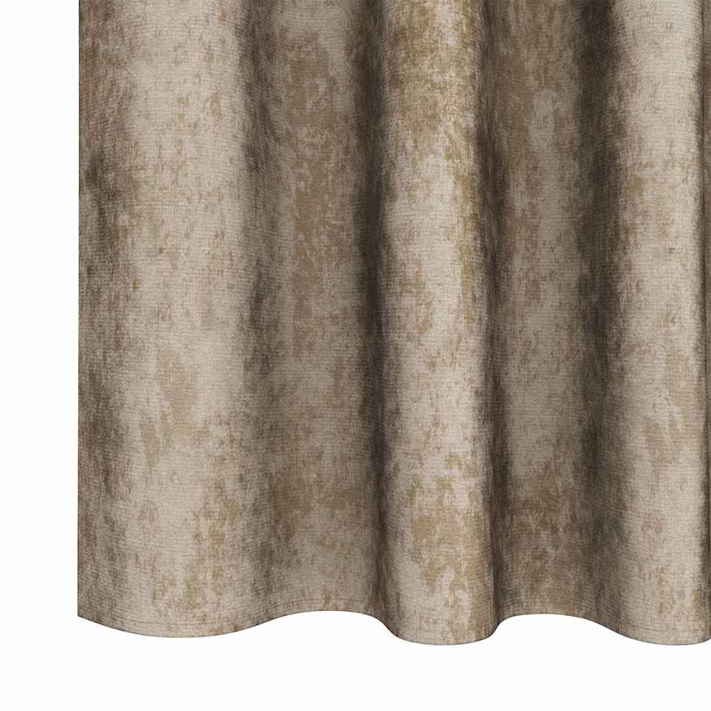 Curtain with Curtains 2 pcs Champagne 140 x 140 cm Velvet