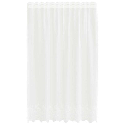 Curtains with Curtains White 150x140cm Polyester