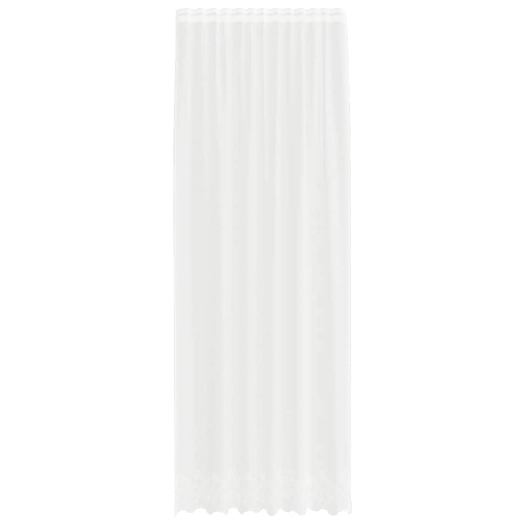 Curtains with Curtains White 150x280cm Polyester