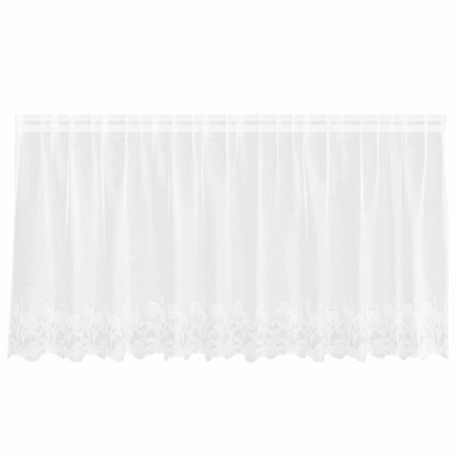 Curtains with Curtains White 300x80cm Polyester